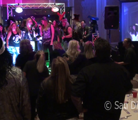 San Diego corporate event DJ — karaoke and dancing at a company party